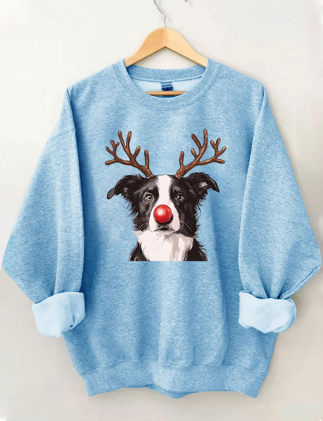 Border Collie Christmas Sweatshirt