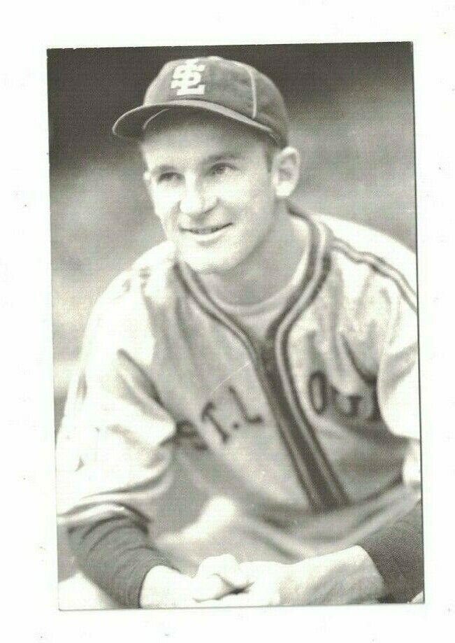 Vintage George McQuinn St. Louis Browns 4x6 Kodak Photo Poster painting Postcard RH2