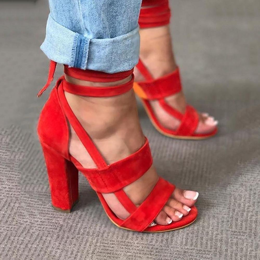 Cross Strap High Heel Sandals - Womens Fashion Online Shopping at