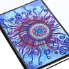 DIY Flower Special Shaped Diamond Painting 50 Pages A5 Sketchbook Notebook