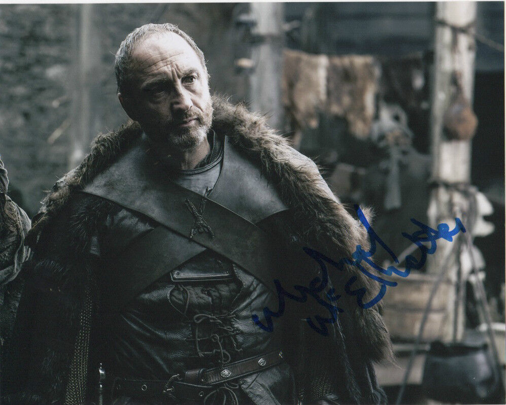 Michael McElhatton Game of Thrones Autographed Signed 8x10 Photo Poster painting COA #3