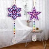 2pcs DIY Special Shaped Crystal Star Suncatcher Diamond Painting Kit