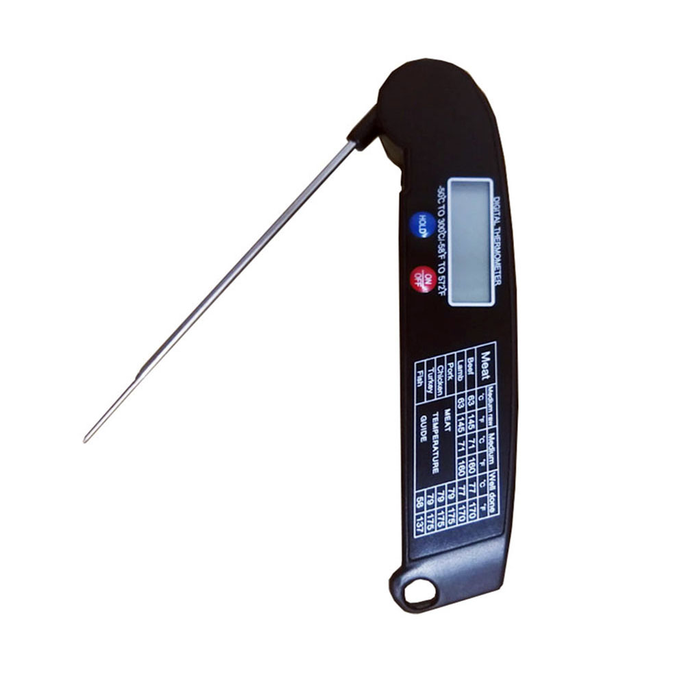 

Foldable Digital Kitchen Food Thermometer for Meat Cooking Food Probe Oven, Orange, 501 Original