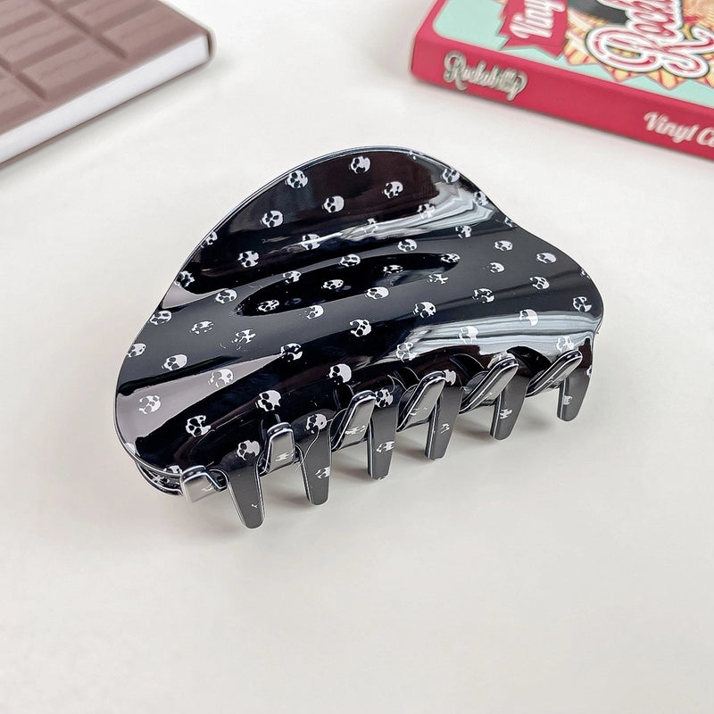 Halloween Minimalist Classic Style Women’s Pumpkin Spider PVC Hair Claws