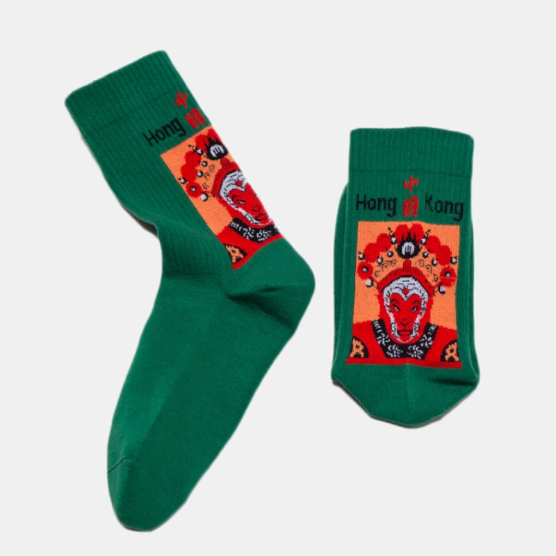 Monkey King Socks Autumn and Winter Cotton Chinese Style