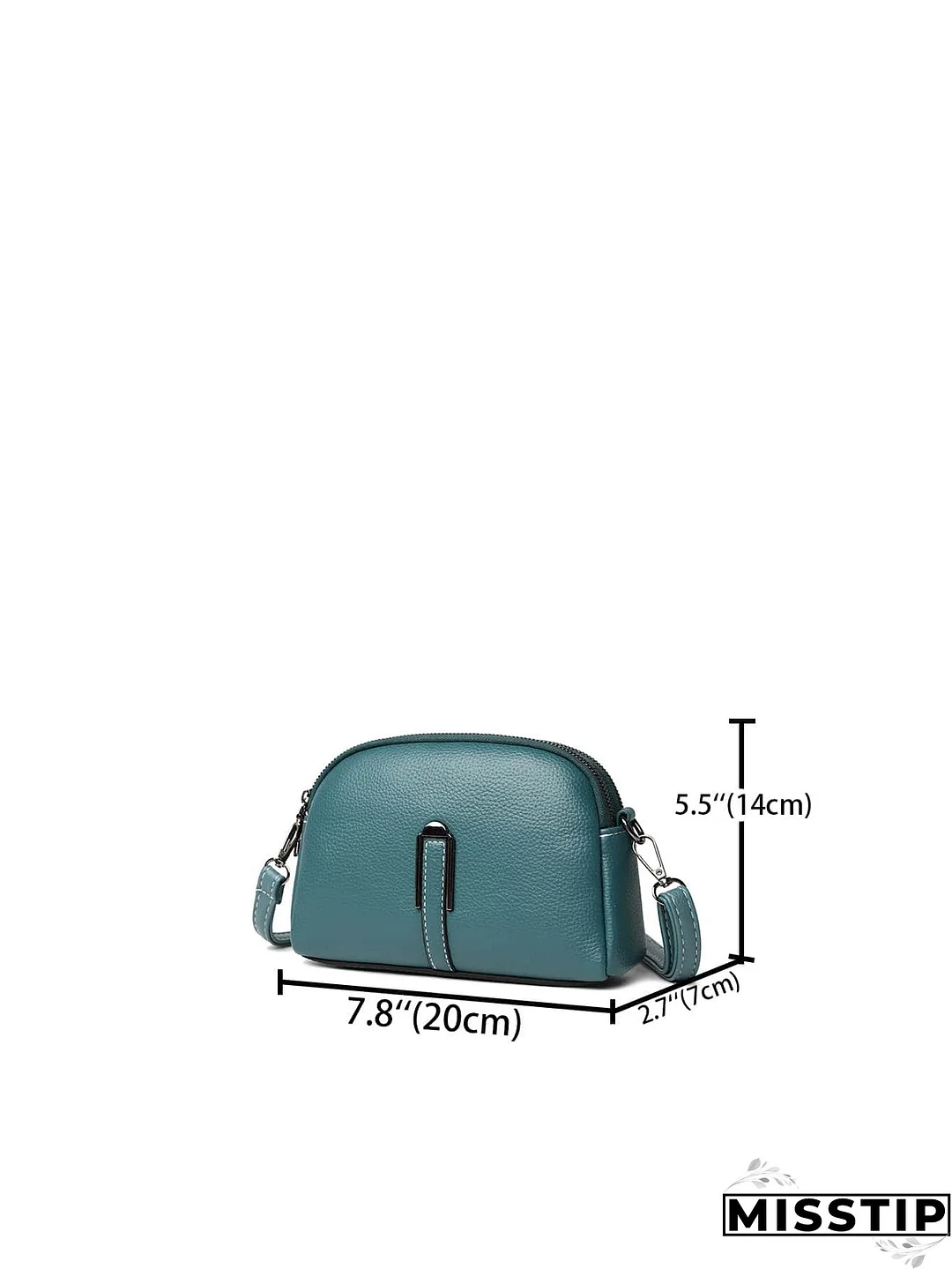 Mini Litchi Embossed Dome Bag