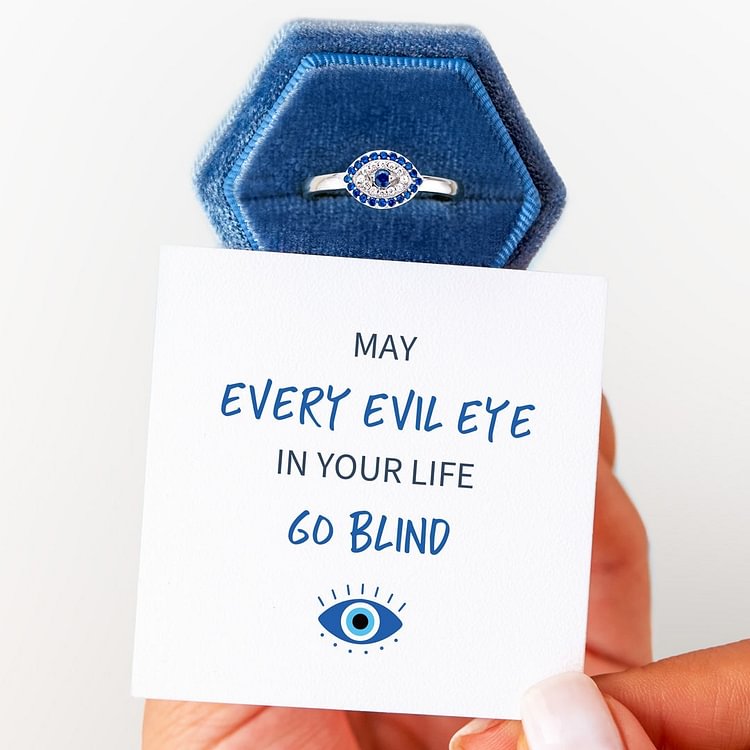 May Every Evil Eye In Your Life Go Blind Ring
