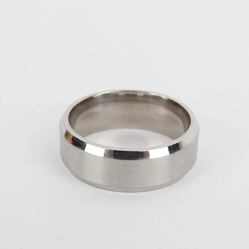 Unisex Rhinestone Stainless Steel Teng Sui Rings Tp190418118113