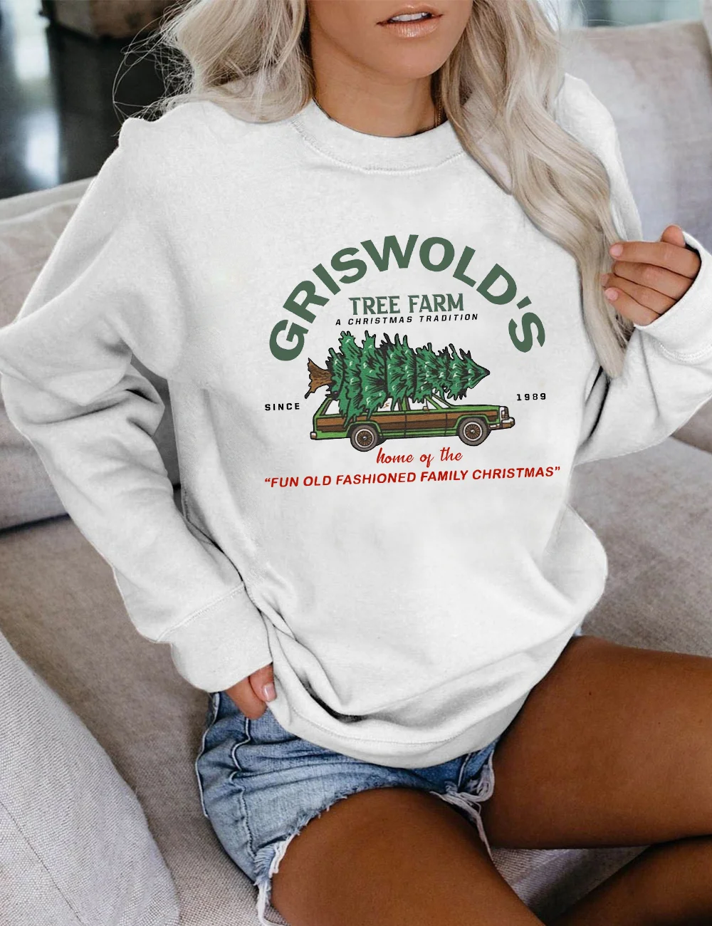Griswold’s Tree Farm Christmas Sweatshirt