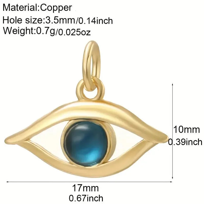 1 Piece 16 * 21mm Hole 3~3.9mm Copper Zircon 18K Gold Plated Angel Star Heart Shape Polished Pendant Jewelry Accessories
