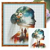 Romantic Wedding-11CT Stamped Cross Stitch 40*40cm