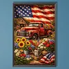 Diamond Painting -DIY Round Drill Independence Day Landscape(60*40CM)