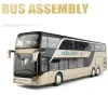 Double-Decker Bus Model, 1:32 Electric Bus Model Toy