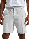 Men's Striped Drawstring Active Shorts