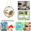 Christmas Diamond Painting Ornament Reindeer Sleigh DIY Kit 9.45x9.45in