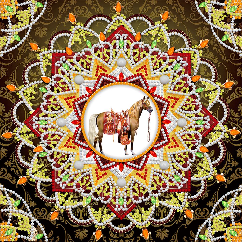 

Horse-Special Shaped Diamond Painting-30*30CM, 501 Original
