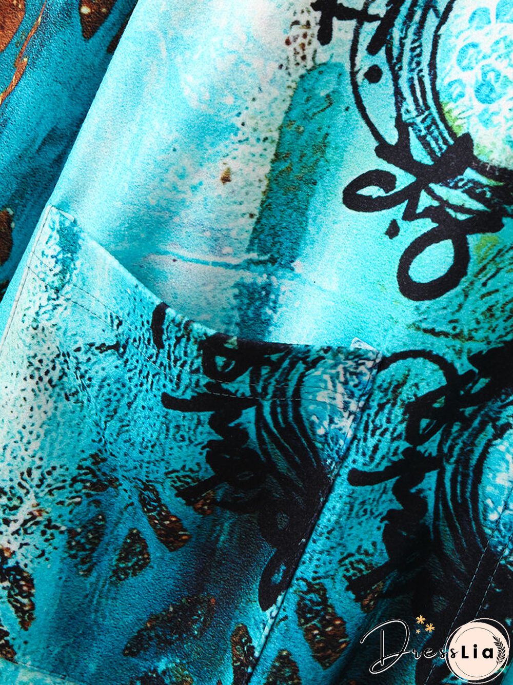 Art Illustration Printed Hooded Jacket For Women