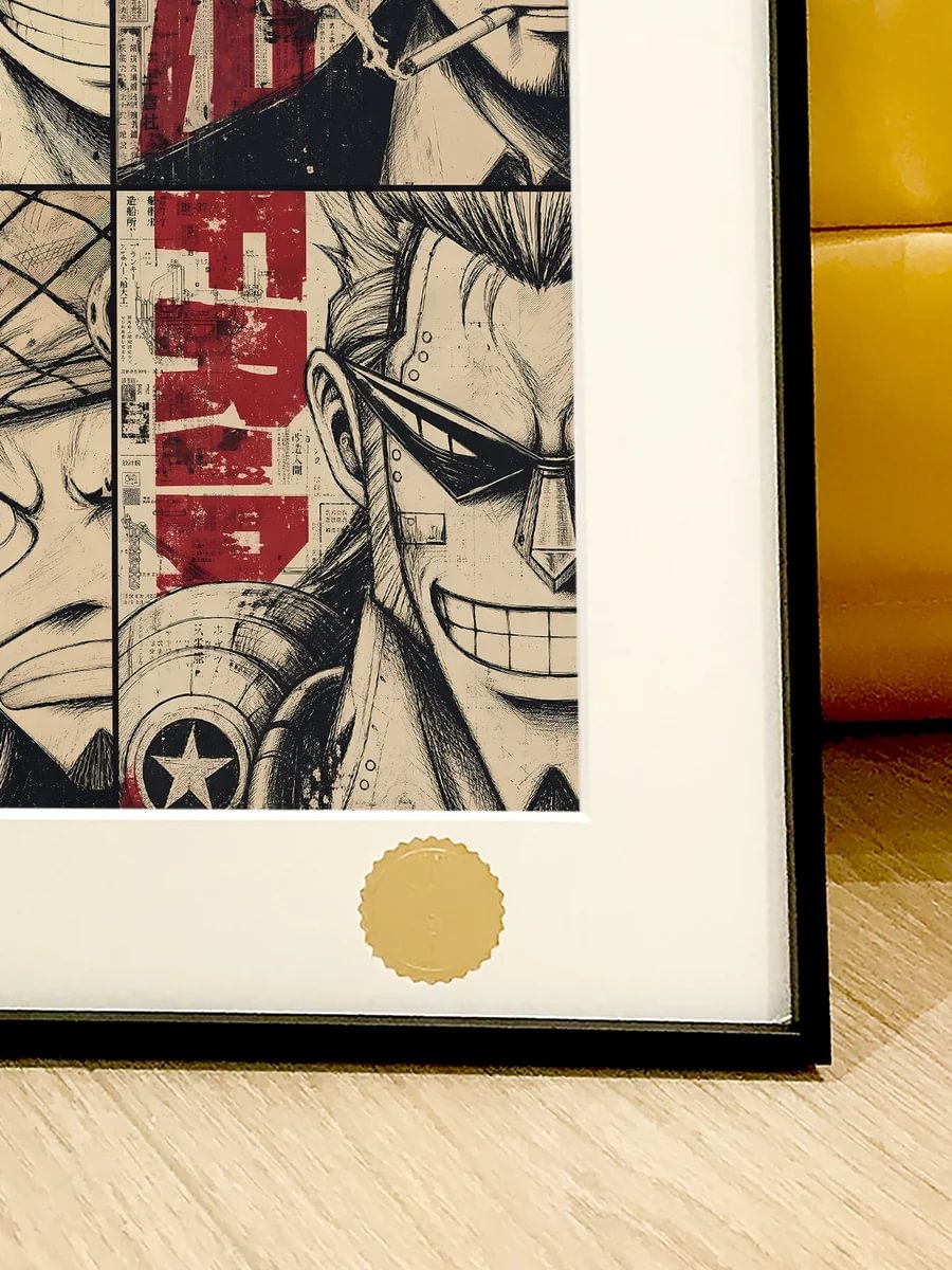 Straw Hat Pirates Art Print - One Piece | Xingkong Studio