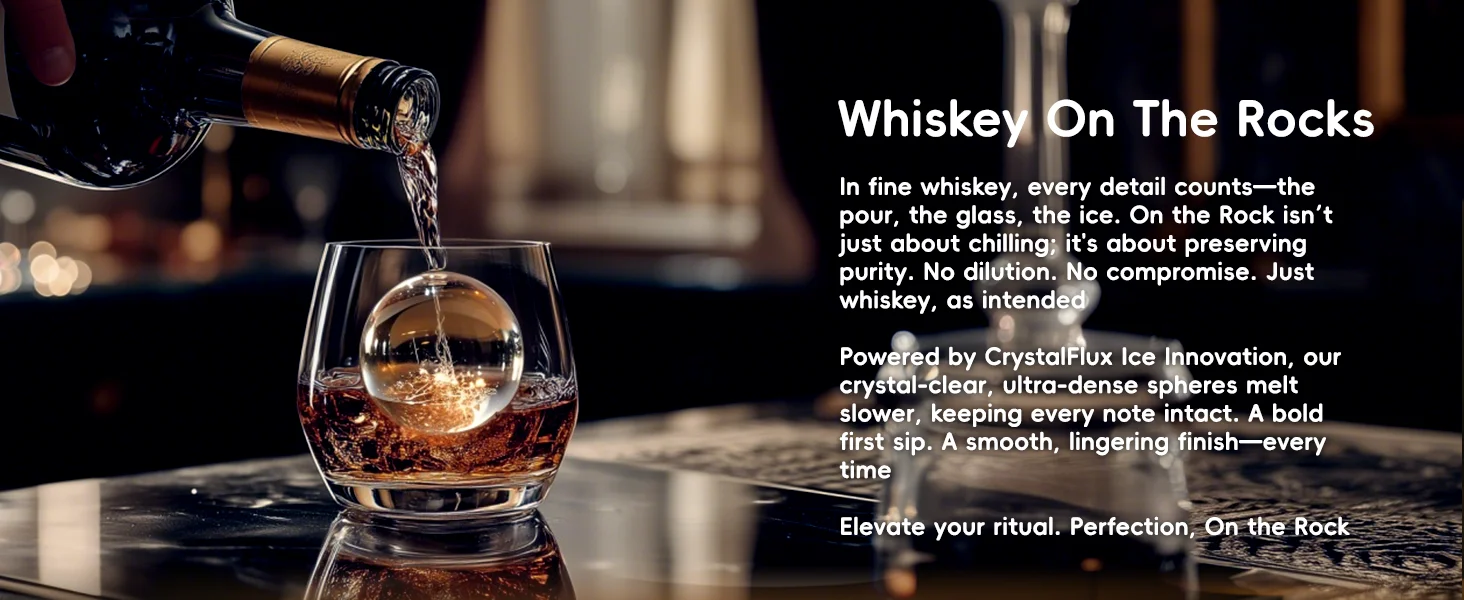 whiskey ice ball maker