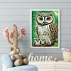 Diamond Painting-DIY Full Round Drill Owl