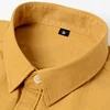 Gioiacombo&trade; Nuova camicia casual a maniche lunghe in cotone da uomo