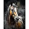 Watercolor Horse-11CT Stamped Cross Stitch 40*53cm tapestrymarket