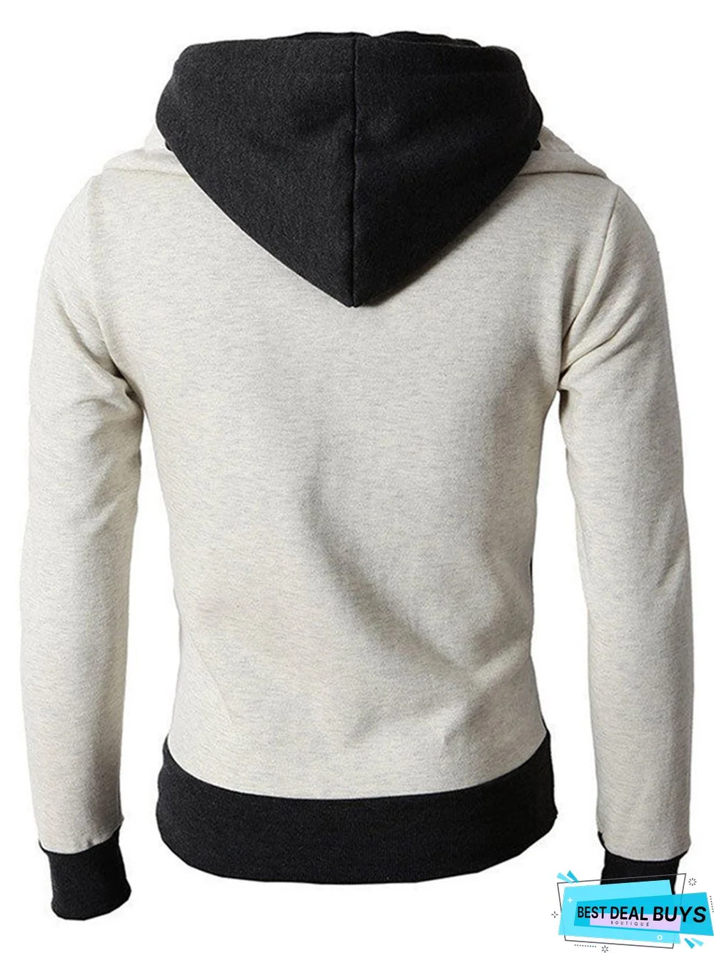 Men's Hooded Zipper Casual Sports Jacket