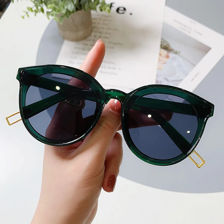 Demandernyc New Vintage Women Sunglasses Women's Fashion Brand Designer Sun Glasses Oval Men Polarized Glasses UV400 Protection Eyewear
