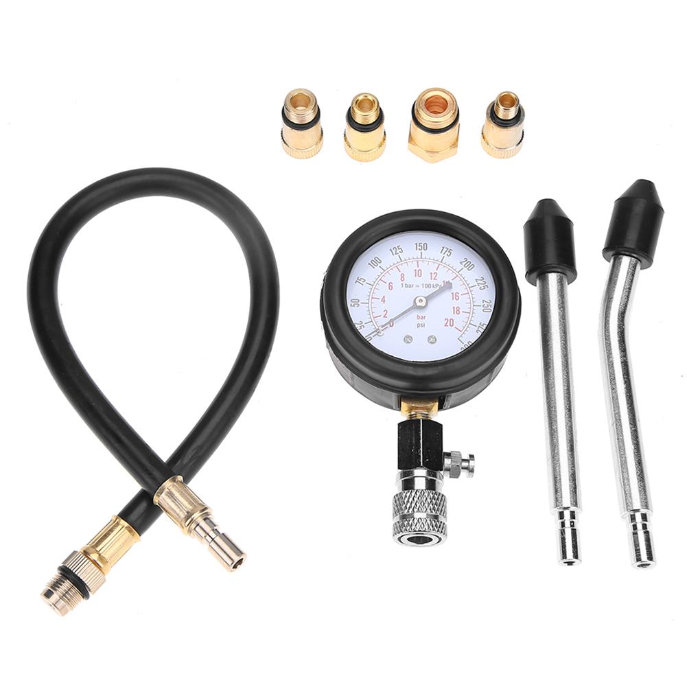 

Gas Engine Cylinder Compression Tester Tool Kit Pressure Gauge with Adapter, 501 Original