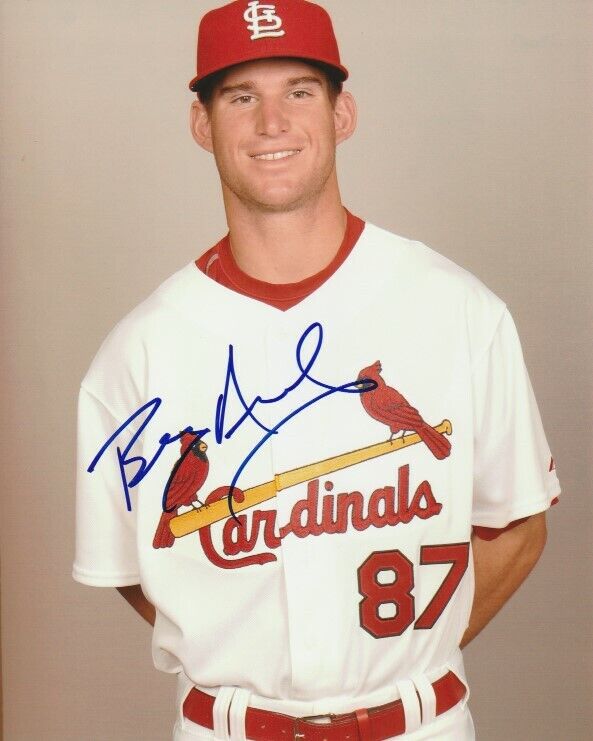 BRYAN ANDERSON SIGNED ST.LOUIS CARDINALS 8x10 Photo Poster painting! Autograph PROOF