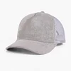 Suede Mesh Sports Embroidered Baseball Cap Solid Color Versatile Peaked Cap