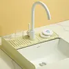 2Pcs Silicone Sink Splash Guard Quick Dry Water Catcher Mat for Sink (Grey)