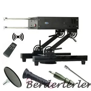 pornhint Pornhint 200w Strong Quite Remote Vibrator Sex Machine Powerful Vac-U-Lock Attachment