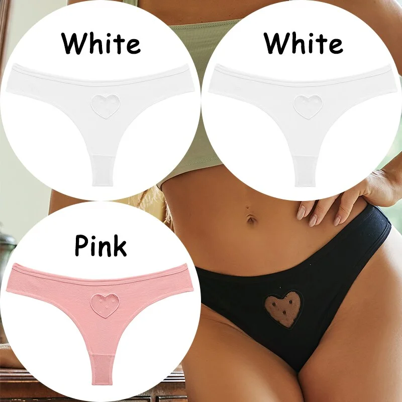 Billionm Lace Panties Cotton Women's Underwear Thong G-String Sexy Lingerie Soft Female Underpants Solid Color Pantys S-XL