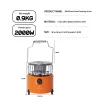 2 in 1 Multifunctional Heater 2000w Power With 3 Modes 360 Degree Radiant Heating Portable Camping Lightweight Backpacking Stove