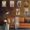 6pcs - Warning - Vintage Metal Signs(12*16Inch)