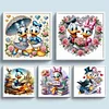 (Multi-Style) Disney Donald Duck And Daisy-11CT Stamped Cross Stitch 40*40cm/15.75*15.75in