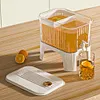5L Cold Kettle with Faucet & Bracket Refrigerator Juice Water Pitcher for Home