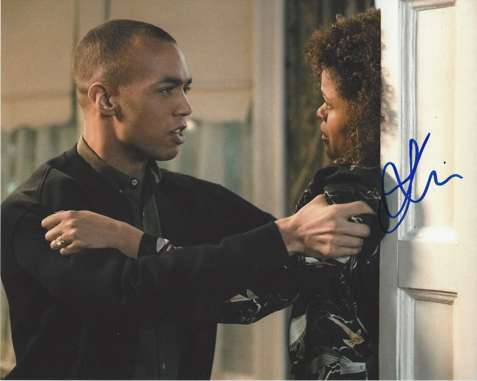 ACTOR KENDRICK SAMPSON SIGNED THE FLASH 8x10 Photo Poster painting B w/COA SUPERNATURAL INSECURE