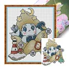 Winter of Stamps -14CT Stamped Cross Stitch Kit(17*19cm)