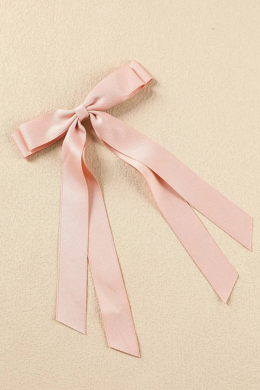 Black Elegant Terylene Double Bow Hair Clip