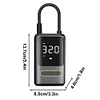 Electric Tire Pump with Light Power Display Bicycle Air Compressor for Car Tires