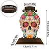 Skull DIY Diamond Art Painting Kits of Candle Holder for Home Decor Gift