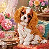 Diamond Painting-DIY Crystal Rhinestone Cavalier King Charles Spaniel