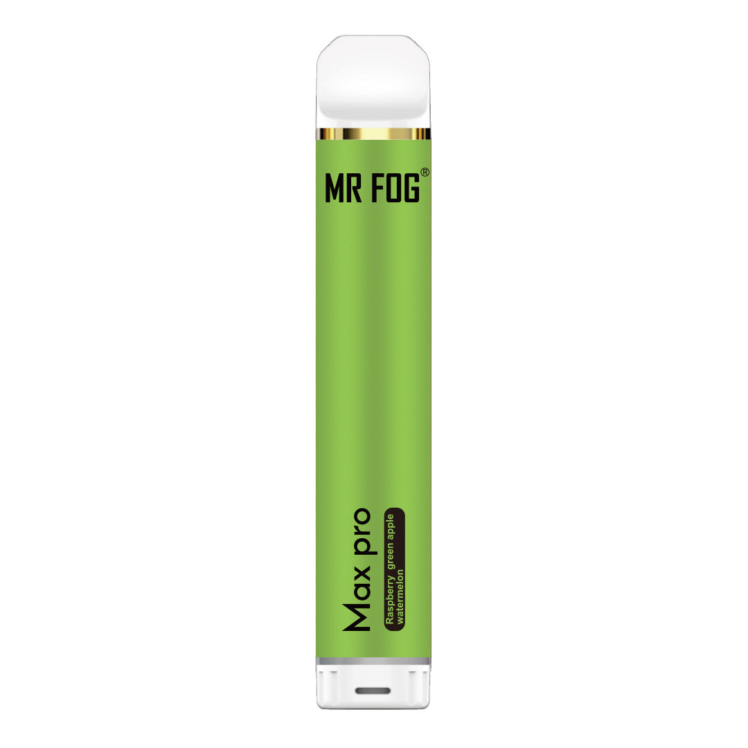 MR FOG MAX PRO 2000 PUFFS Raspberry Green Apple Watermelon Ice