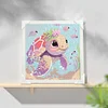 Diamond Painting -DIY Round Drill Sea Turtles with Framed