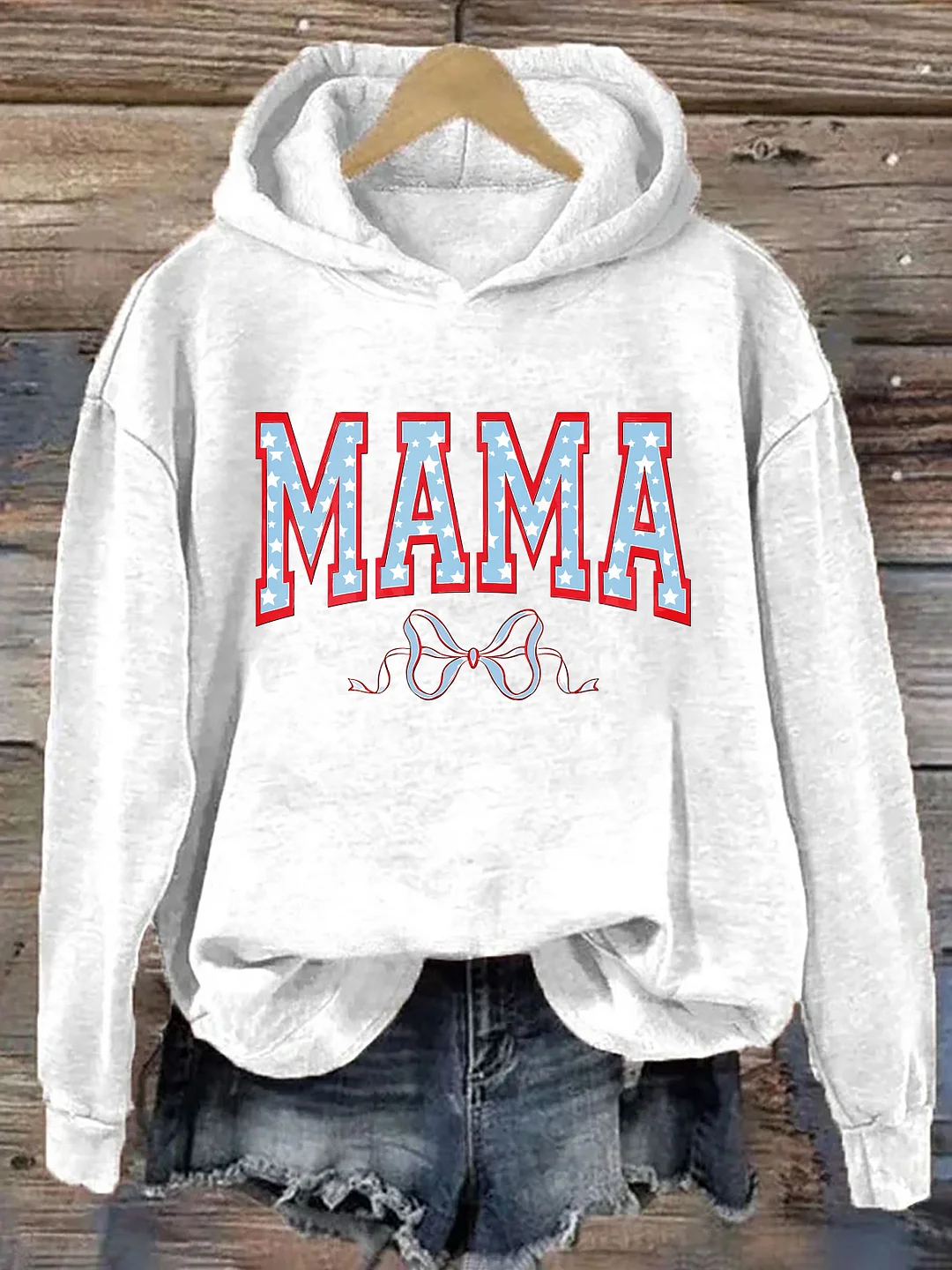  MAMA Bow Hoodie