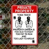 Shooting Warnings - Metal Tin Signs(8*12Inch/12*16Inch)