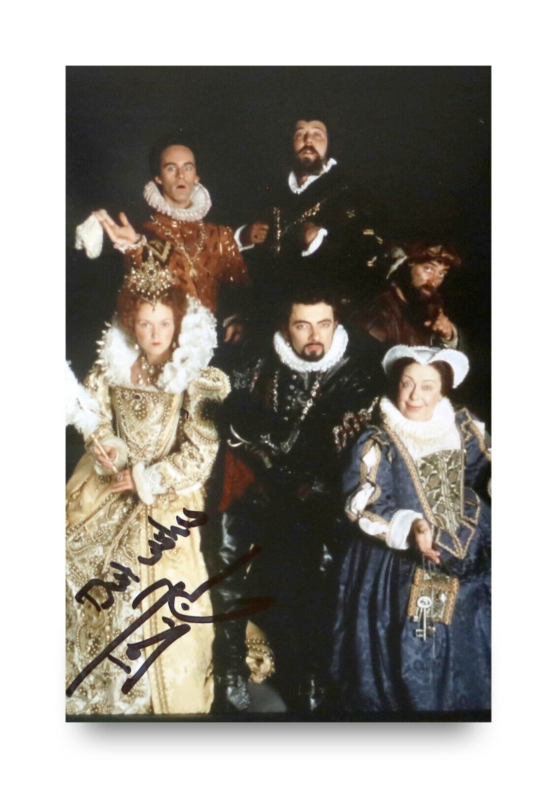 Sir Tony Robinson Signed 6x4 Photo Poster painting Blackadder Goes Forth Baldrick Autograph +COA