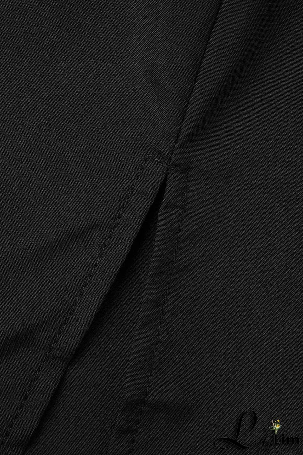 White Casual Solid Patchwork Buckle Asymmetrical Turndown Collar Tops